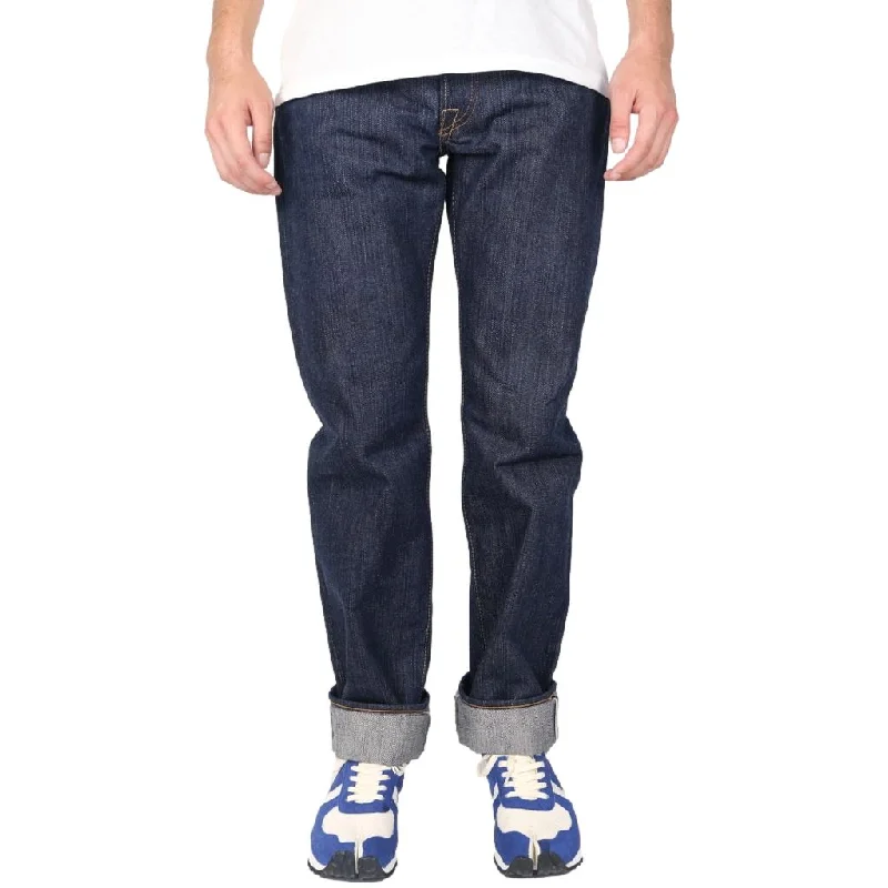 Timeless Comfort Pure Blue Japan KS-15oz-003 "Kasuri" Selvedge Jeans (Regular Straight)