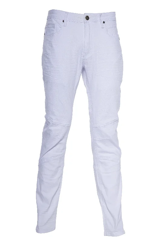 Exquisite Tailoring Ross | Men's White Twill Jeans
