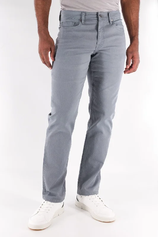 High Street Fashion Slim Straight Jean - Greybeard