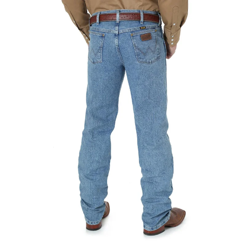 Goddess Outfit Wrangler Men's Stone Bleach Cowboy Cut Jeans