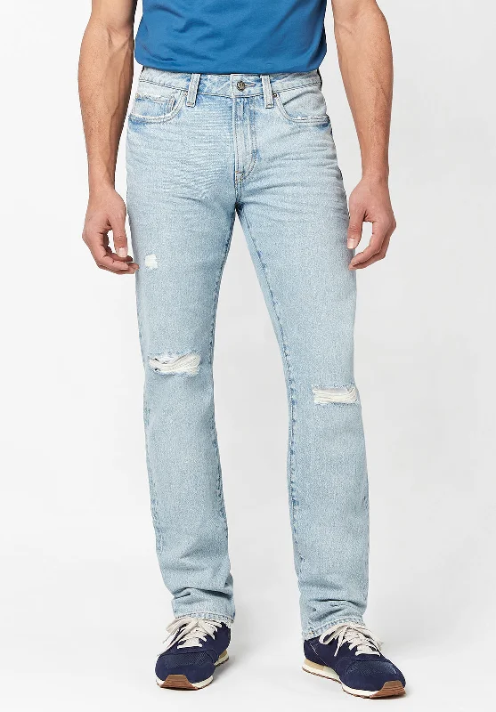 Classic Comfort Sanded Relaxed Straight Driven Men's Jeans - BM22754