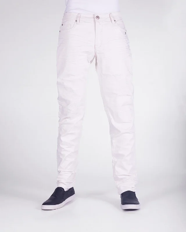 Fashion Concept Terry | Men's Twill Jeans with Rips