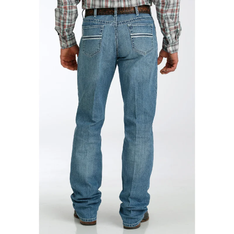 Elegant And Casual Cinch Men's White Label Medium Stone Wash Jeans