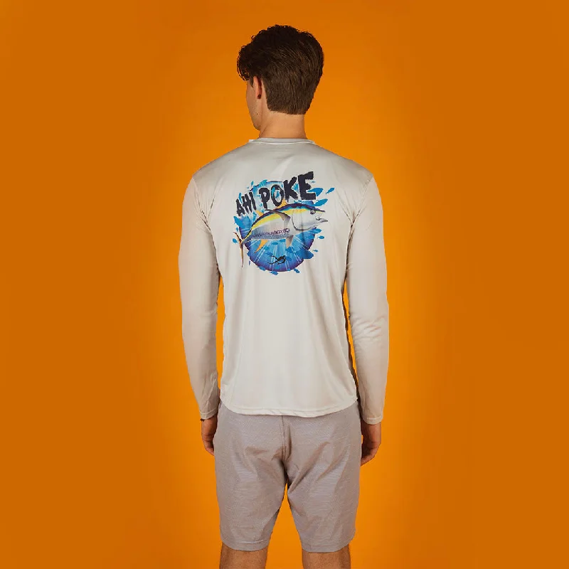British Style Ahi Poke Long Sleeve Performance Shirt