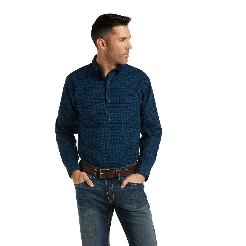 Spring Fashion Ariat Gibraltar Sea Men's Yates FTD Long Sleeve Shirt