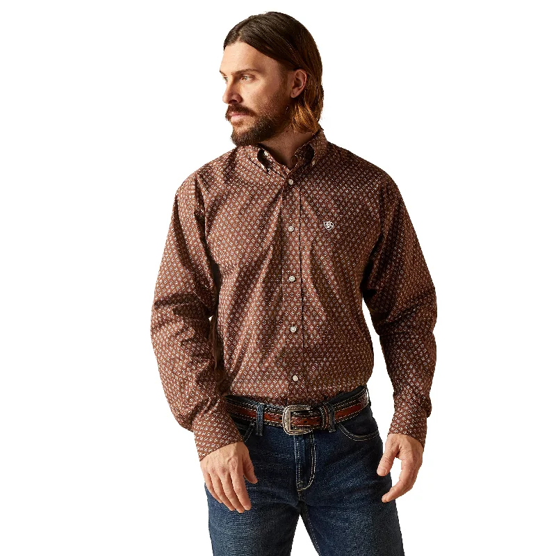 Timeless Outfits ARIAT MENS GARDENER CLASSIC FIT LONG SLEEVE SHIRT