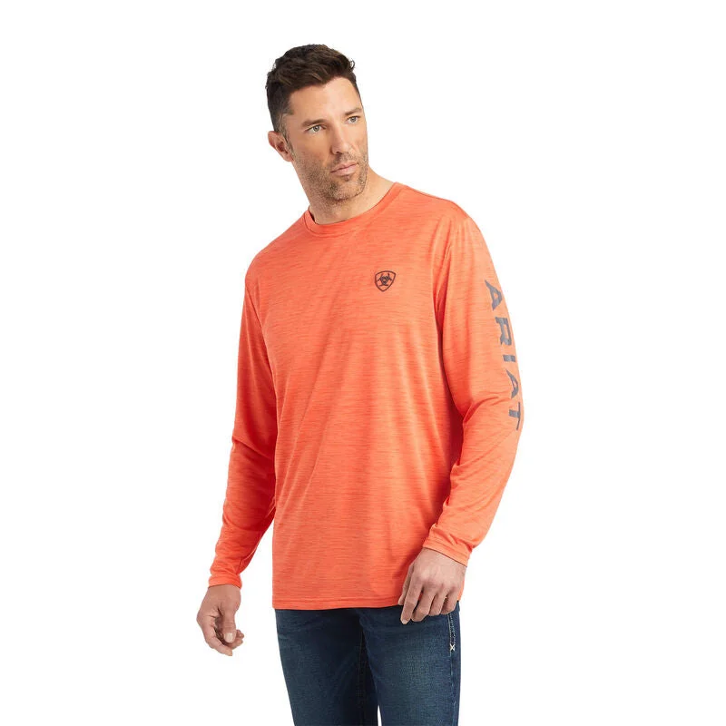 Quality Tailoring Ariat Poiniciana Charger Logo T-Shirt