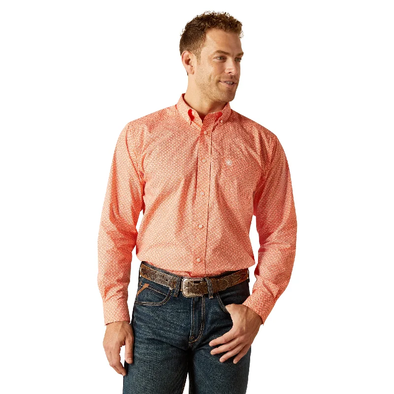 Elegant Tailoring ARIAT RORY ORANGE CLASSIC FIT SHIRT