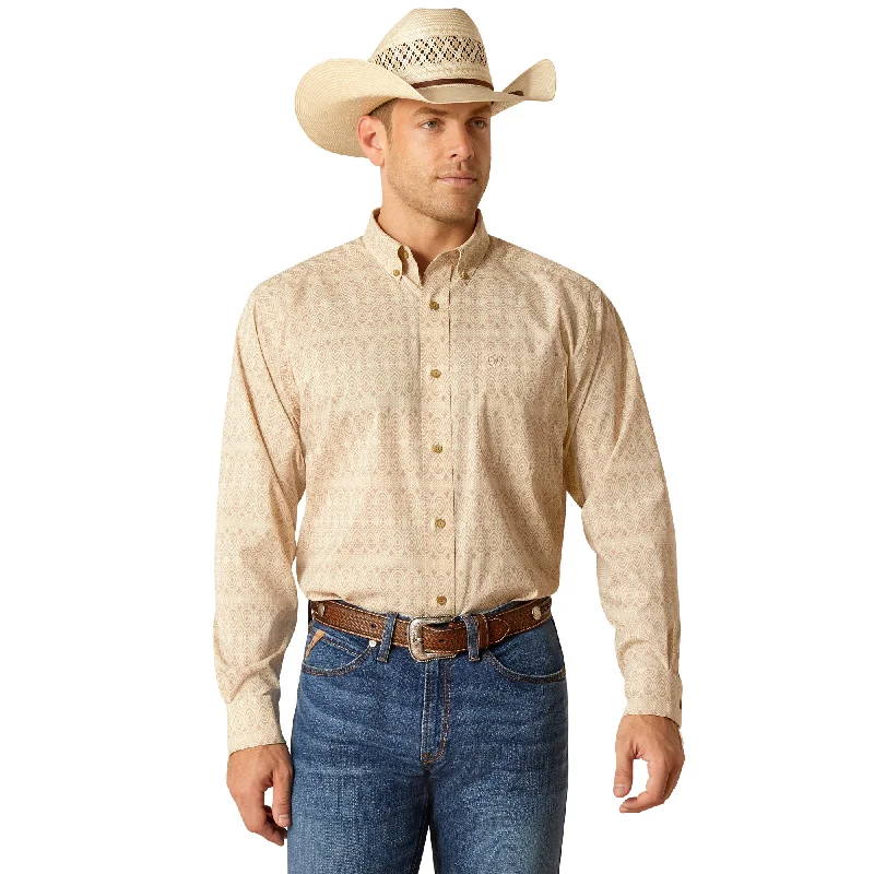 Urban Style Ariat Simply Taupe 360 AirFlow Classic Fit Shirt