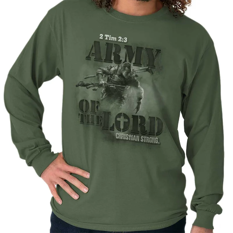 Army Christian Long Sleeve T-Shirt