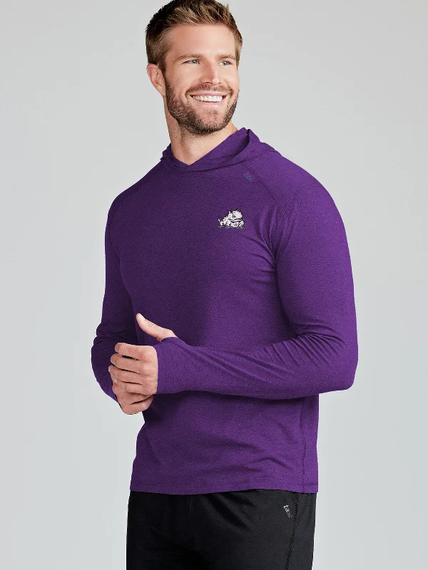 Simple Design Carrollton Lightweight Hoodie - TCU