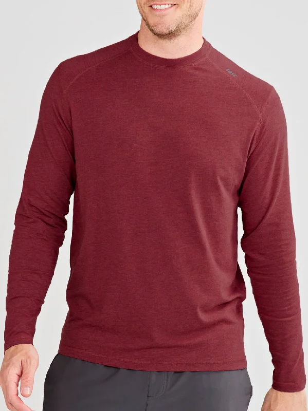 Ethnic Style Carrollton Long Sleeve Fitness T-Shirt