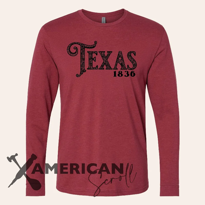 Texas 1836 - Unisex Long Sleeve Tee