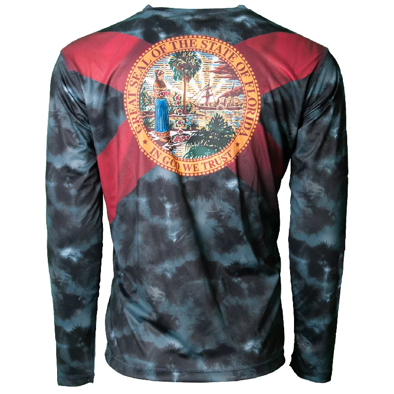 Relaxed Wear Great Seal Of Florida Long Sleeve Performance Shirt