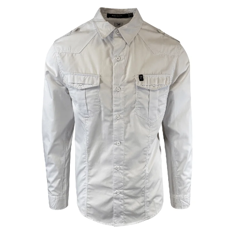 Comfortable Lounge Wear Marc Ecko Men's Classic L/S Woven Shirt