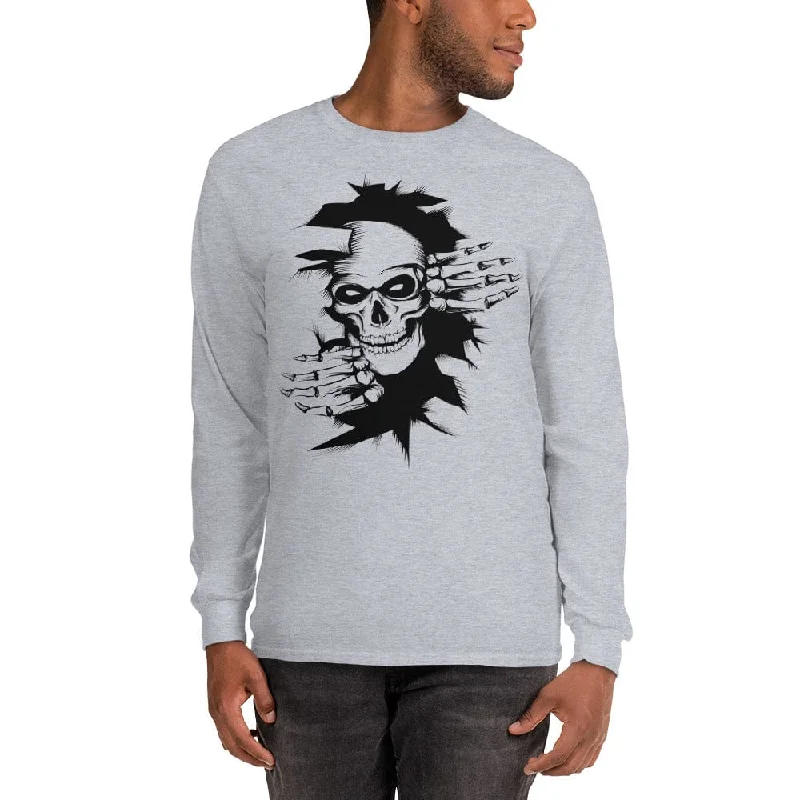 Men’s Escaping Skull Long Sleeve Shirt