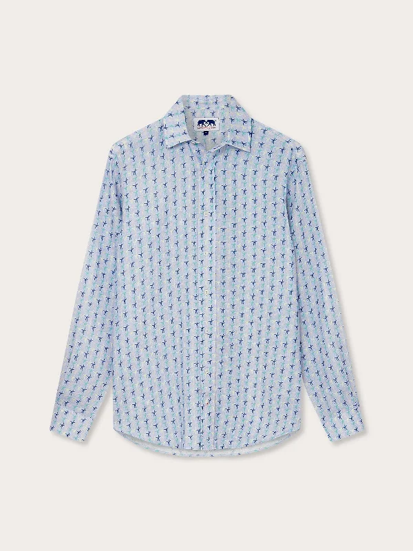 Luxury And Elegant Men's Star Dancer Abaco Linen Shirt