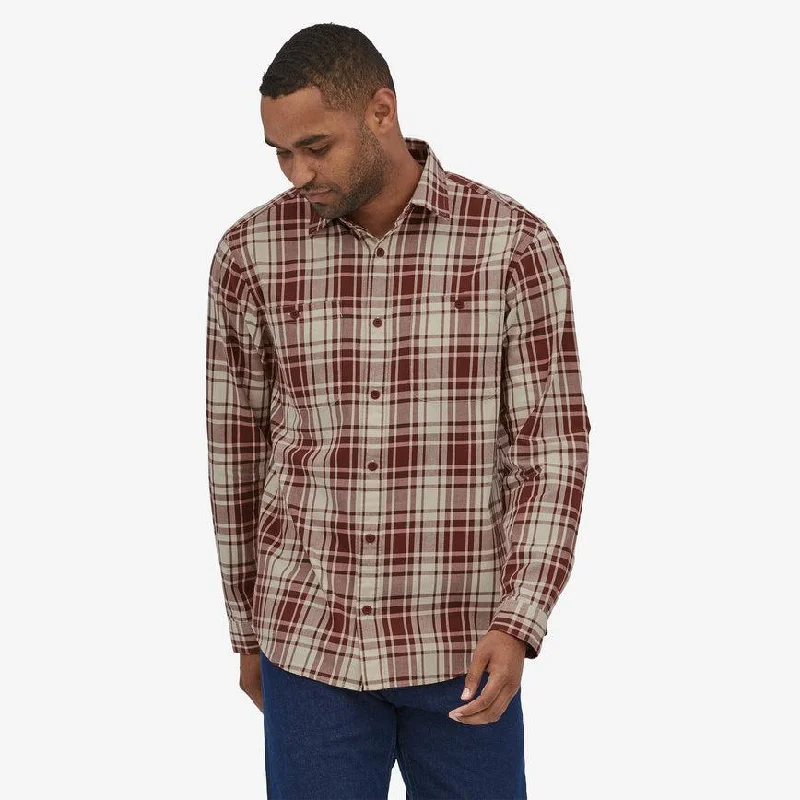 Comfortable Design Patagonia Men's Long Sleeve Pima Cotton Shirt
