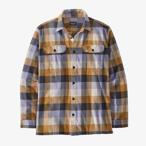 Cool Summer Patagonia Men's Long-Sleeved Organic Cotton Midweight Fjord Flannel Shirt