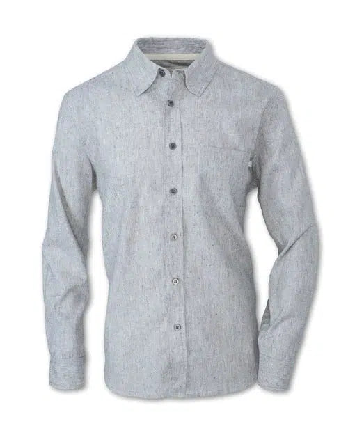 Relaxed Looks Purnell Men's Pinstripe Hemp Blend Shirt