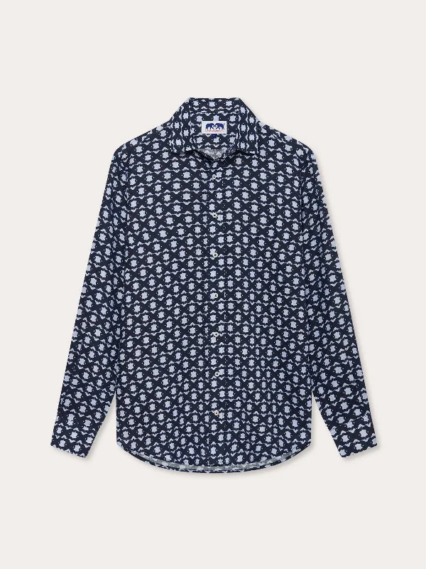 Goddess Outfit Men's Rhino Rhythm Abaco Linen Shirt