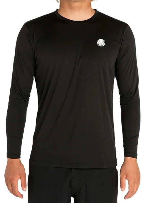 Sports And Leisure Rip Curl Mens Search Surflite Long Sleeve Rash Guard