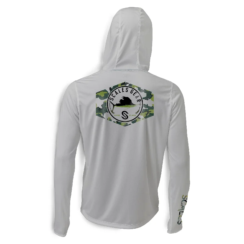 Exquisite Details Sail Camo Hooded Performance