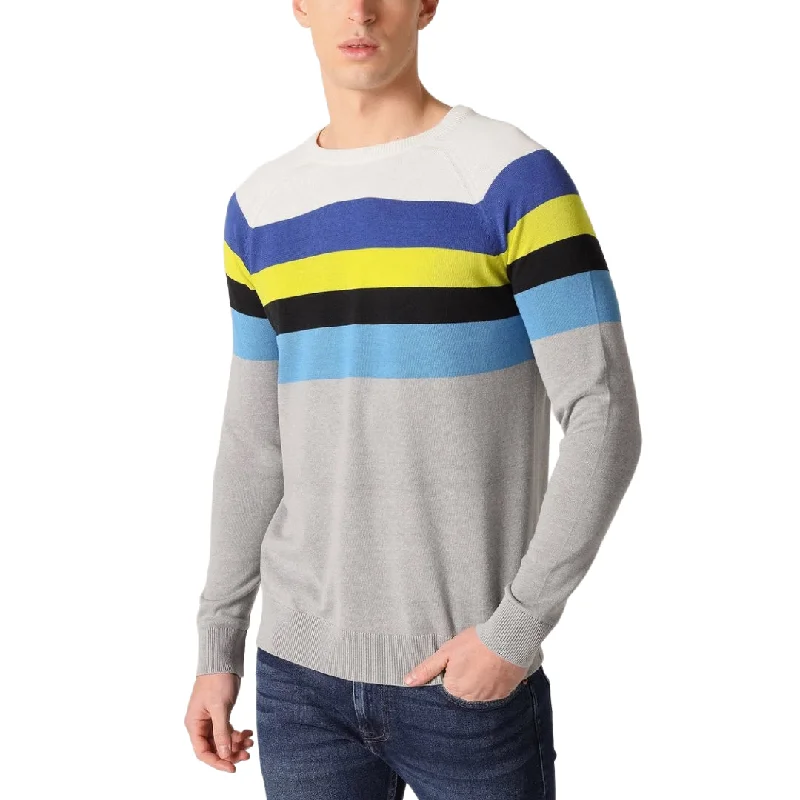 Classic Series Six Valves lightweight striped sweater
