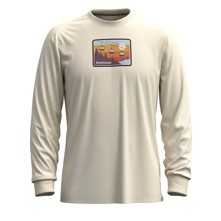 Comfy Chic Wear Smartwool Gondola Ride Graphic Long Sleeve Tee