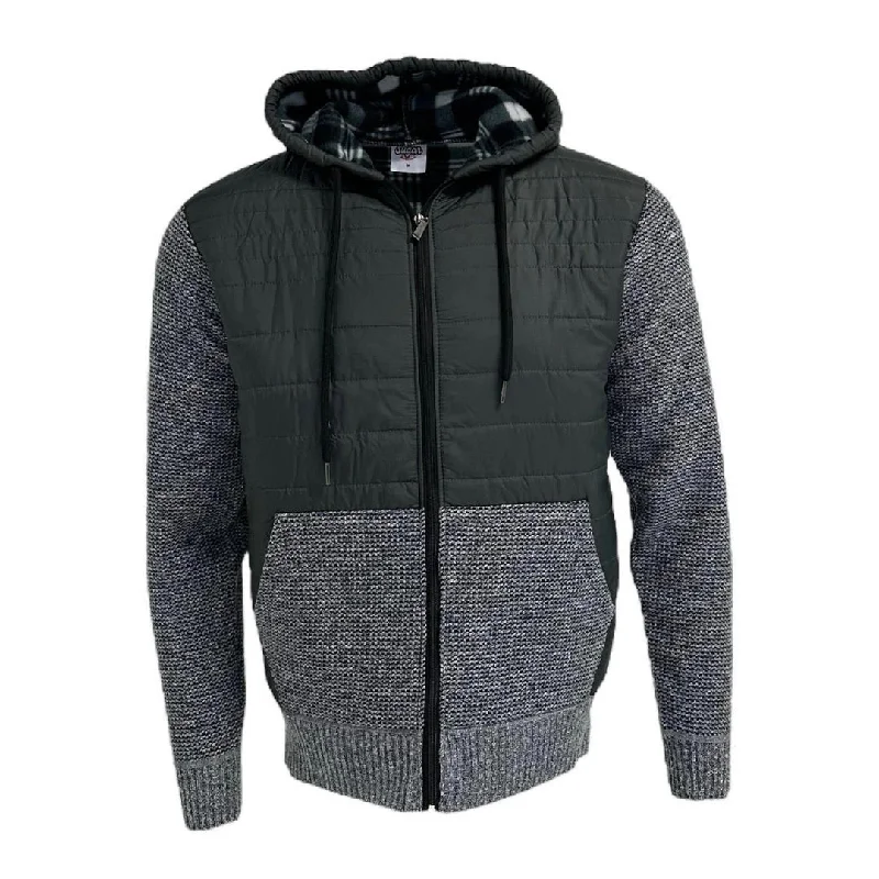Classic Style Sugar Ethan hooded jacket ash grey