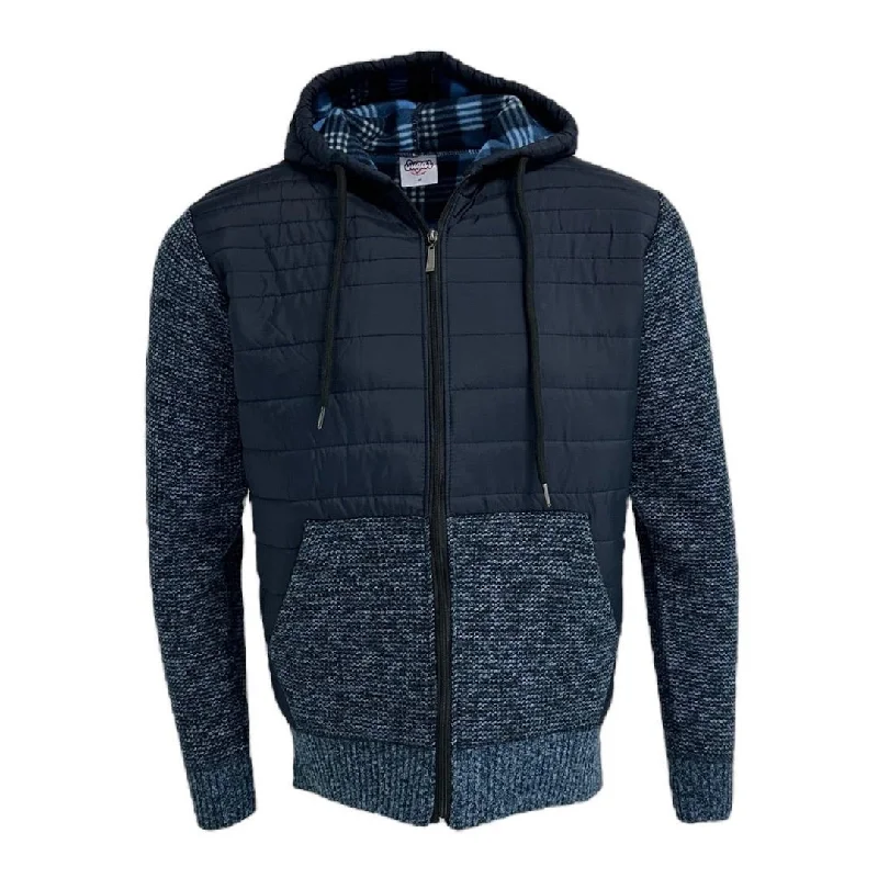 Design And Tailoring Sugar Ethan hooded jacket midnight blue