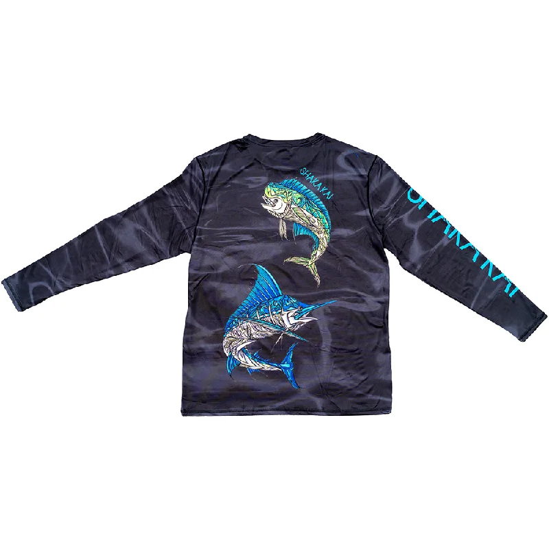 Daily Comfort DaveL Design - Tight Lines LS Performance Shirt