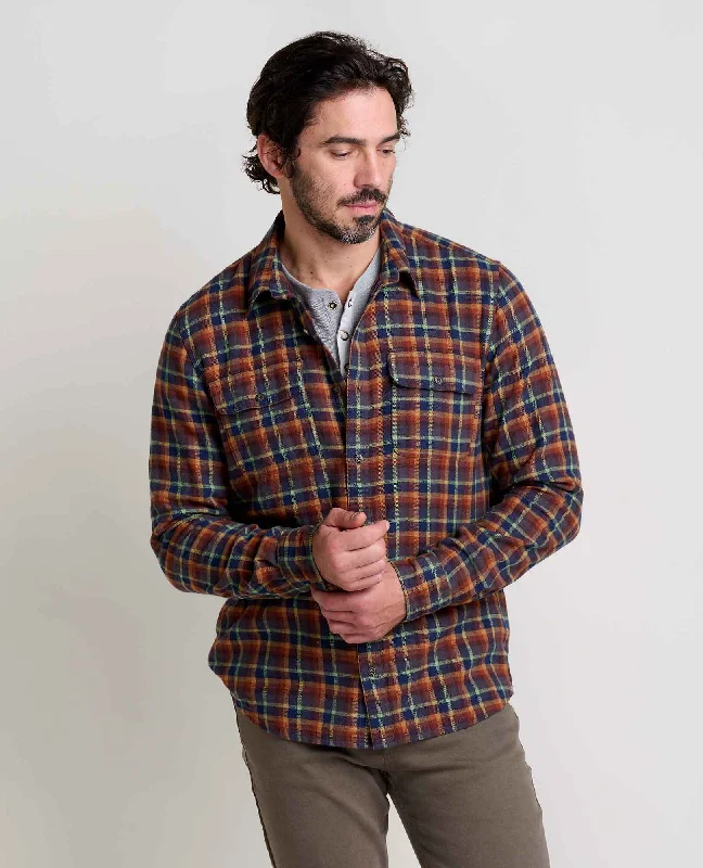 Smart Comfort Wear Toad & Co Men's Creekwater Flannel Long Sleeve Shirt