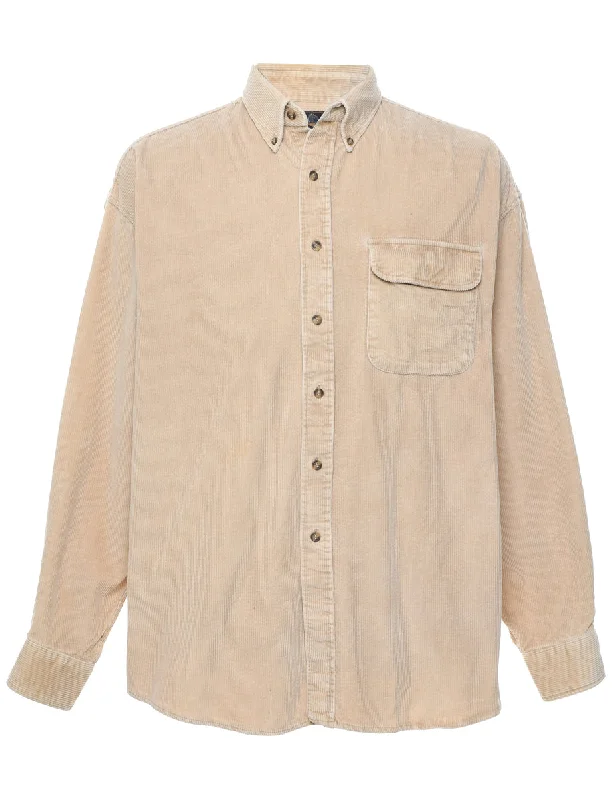 Back Packer Corduroy Shirt - L