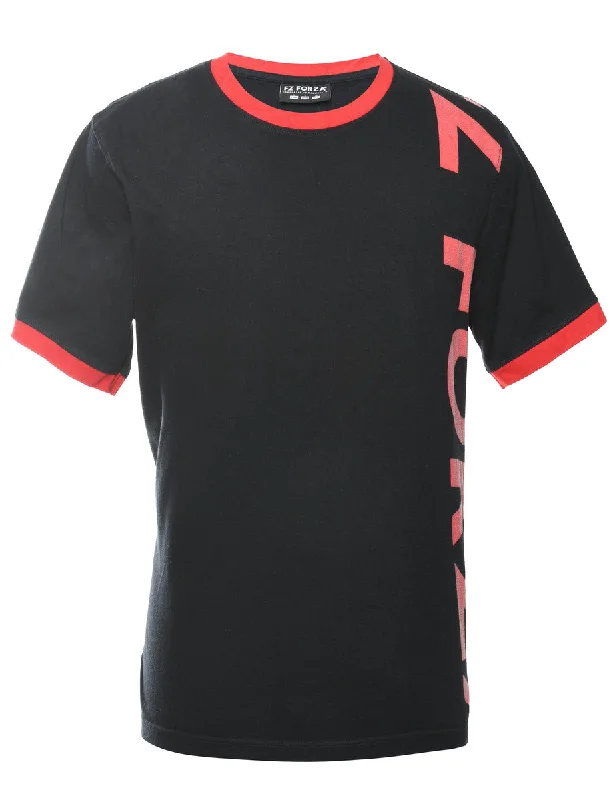 Badminton Printed T-shirt - M