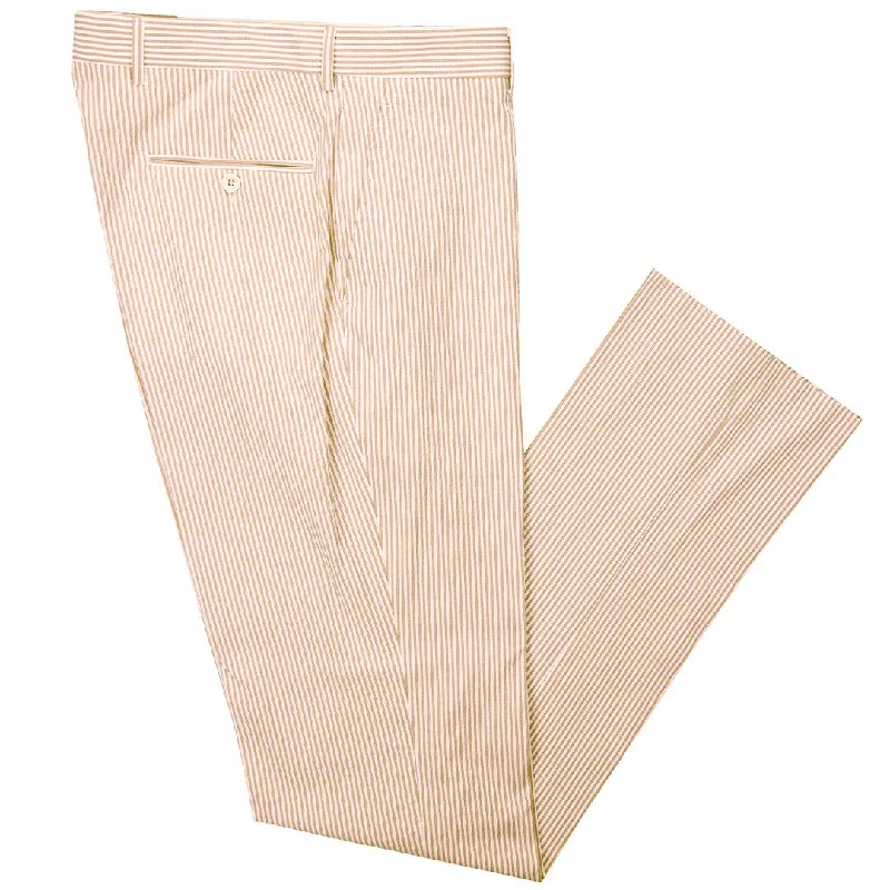 Tan Bisque Seersucker Stretch Pant | Seersucker Suit Separates