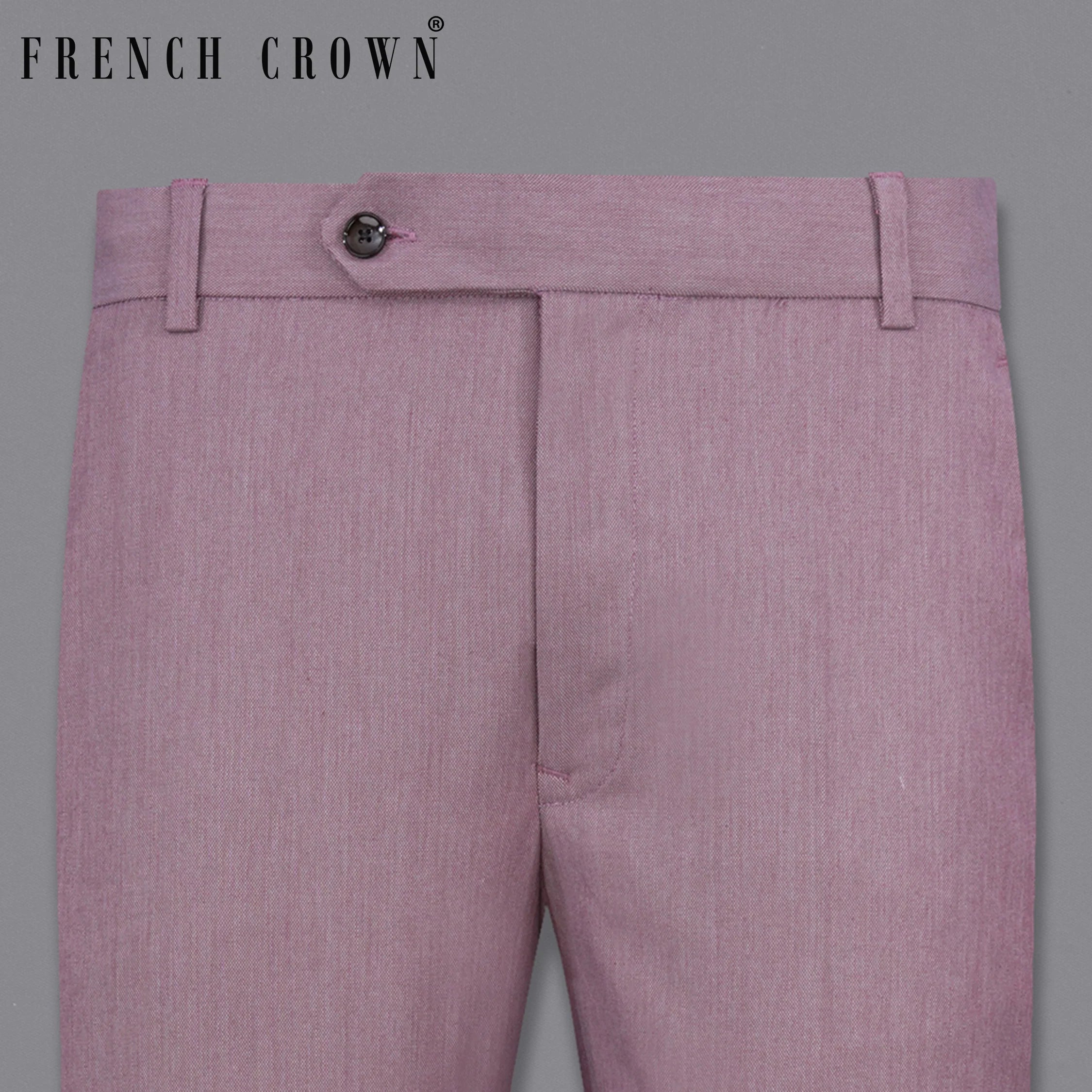 Cinereous Pink Premium Cotton Pant