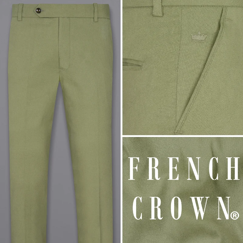 Kelp Green Heavyweight Premium Cotton Pant