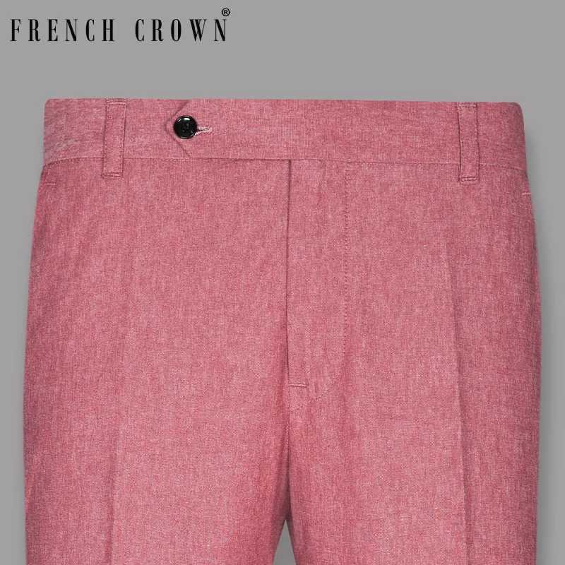 Light Coral Premium Cotton Pant