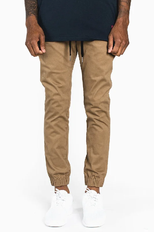 Lively And Youthful 002 Joggers __ Desert
