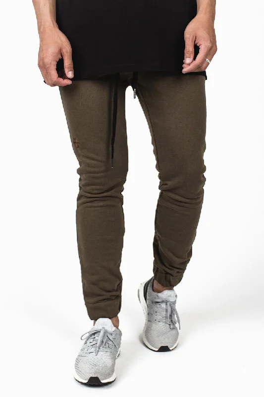 Spiritual Vitality 003 Joggers __ Army