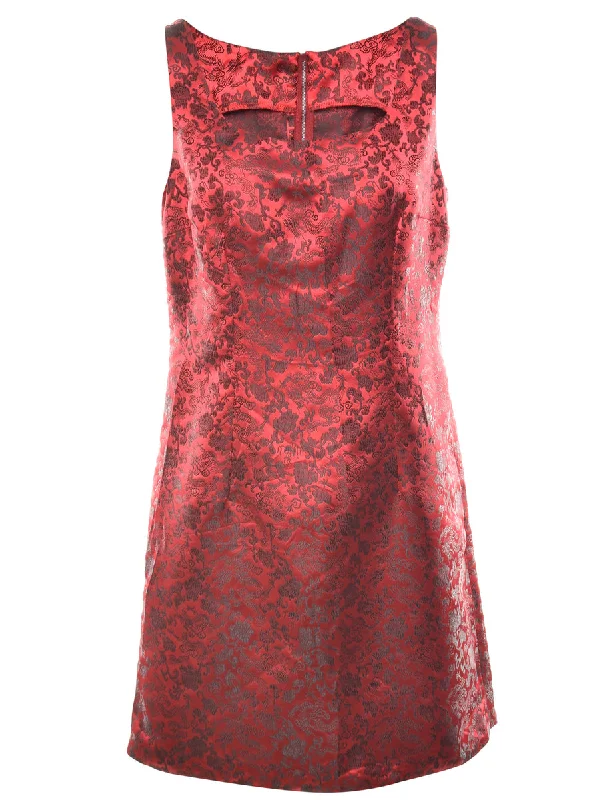 Celebrity Style Devore Evening Dress - M