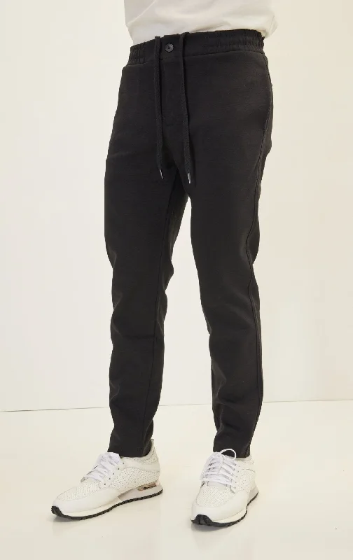 Advanced Design Black Jogger Pants