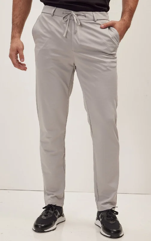 Beautiful Romance Fitted Casual Everyday Pants - Grey