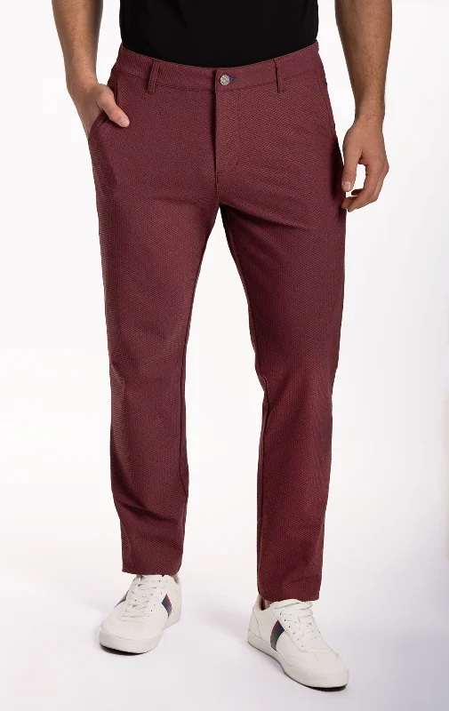Versatile Casuals AIR Pants // BURGUNDY