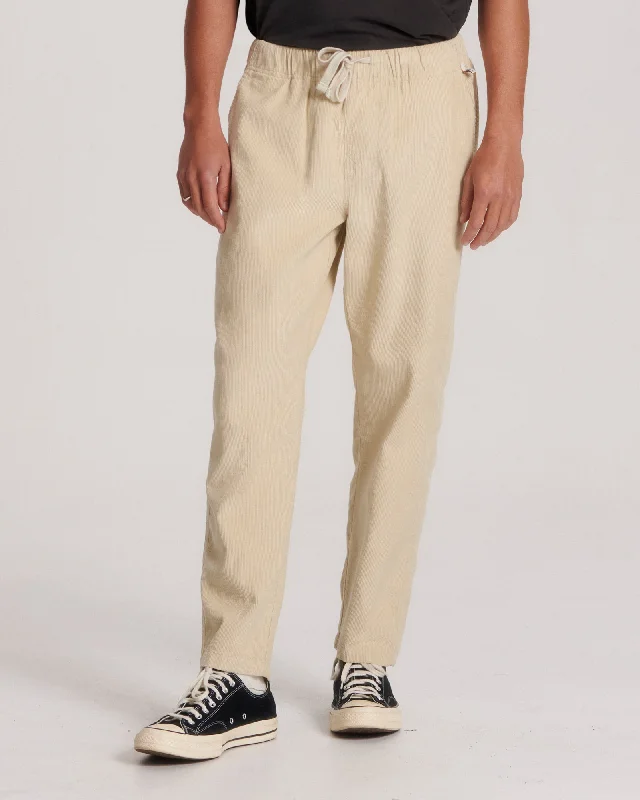 French Style All Day Cord Pant - Ecru
