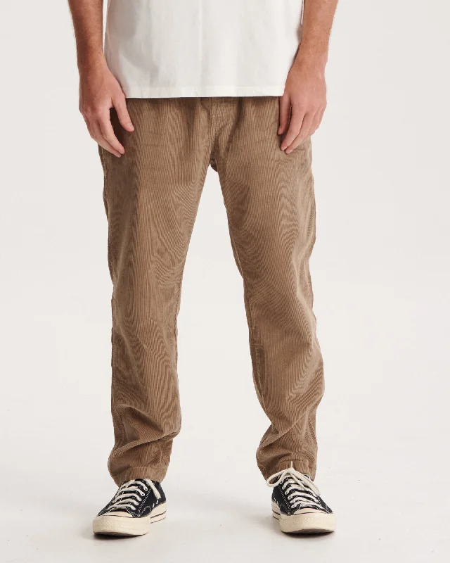 Comfortable Design All Day Corduroy Pant - Taupe