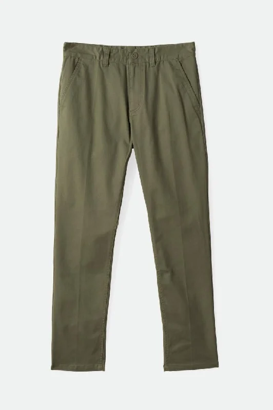 Floral Prints Choice Chino Regular Pant - Olive Surplus
