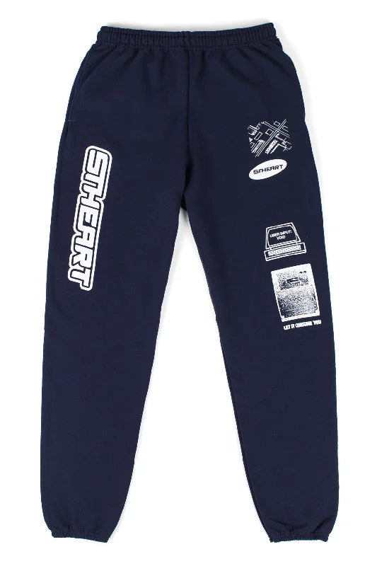 British Style Codec Sweatpants | Navy