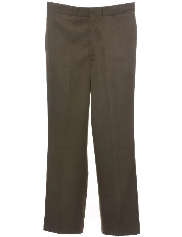 All-Day Outfits Dark Grey Tapered Trousers - W36 L33